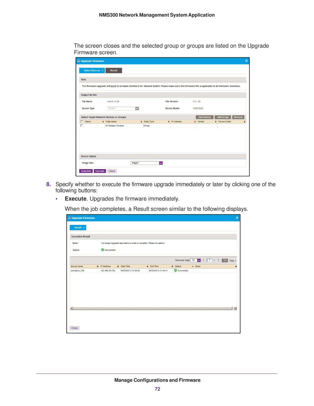 NETGEAR 202-11288-02 quick start NMS300 Network Management System Application 