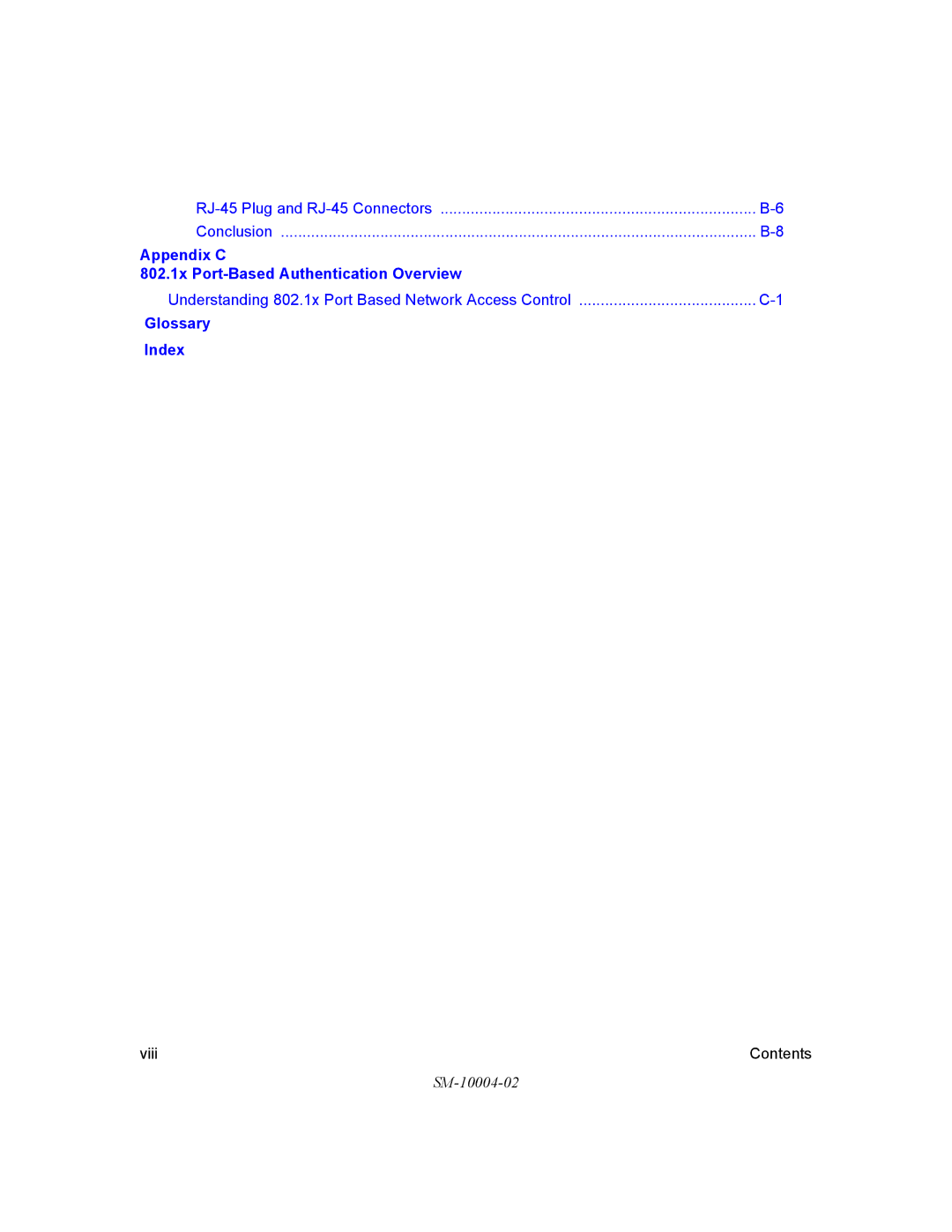 NETGEAR 700 Series manual Appendix C 802.1x Port-Based Authentication Overview 