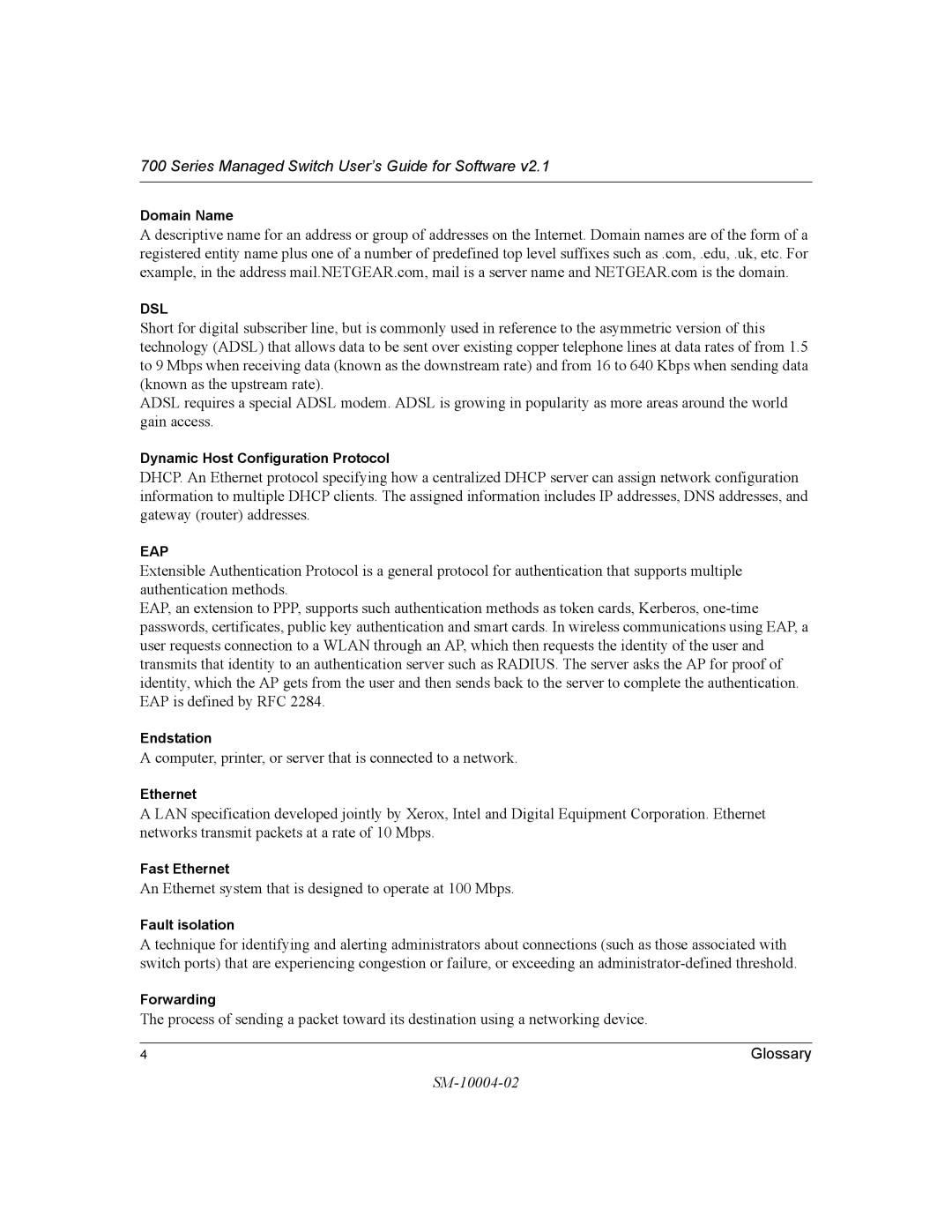 NETGEAR 700 Series manual Computer, printer, or server that is connected to a network 