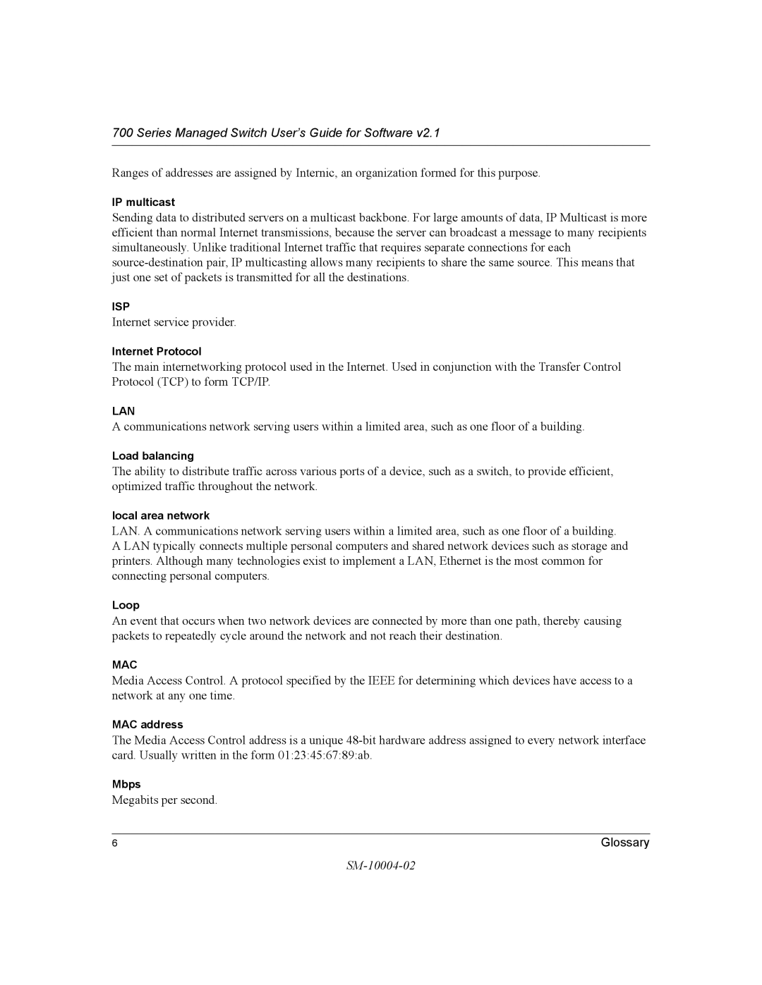 NETGEAR 700 Series manual Internet service provider 