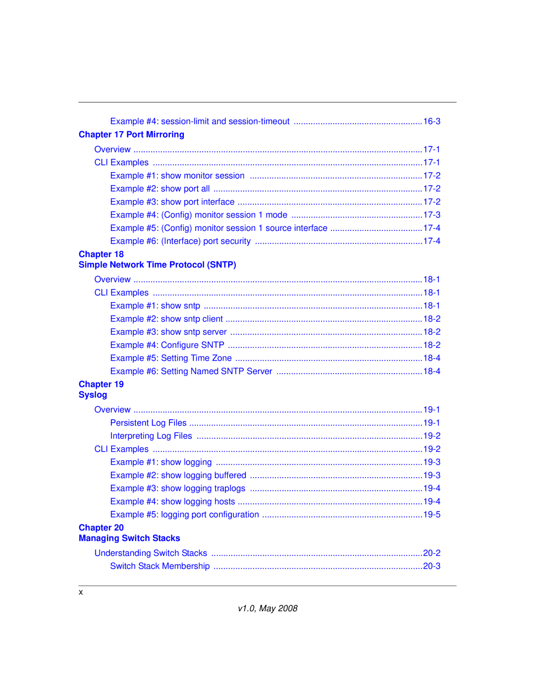 NETGEAR 7000 Series manual Port Mirroring 