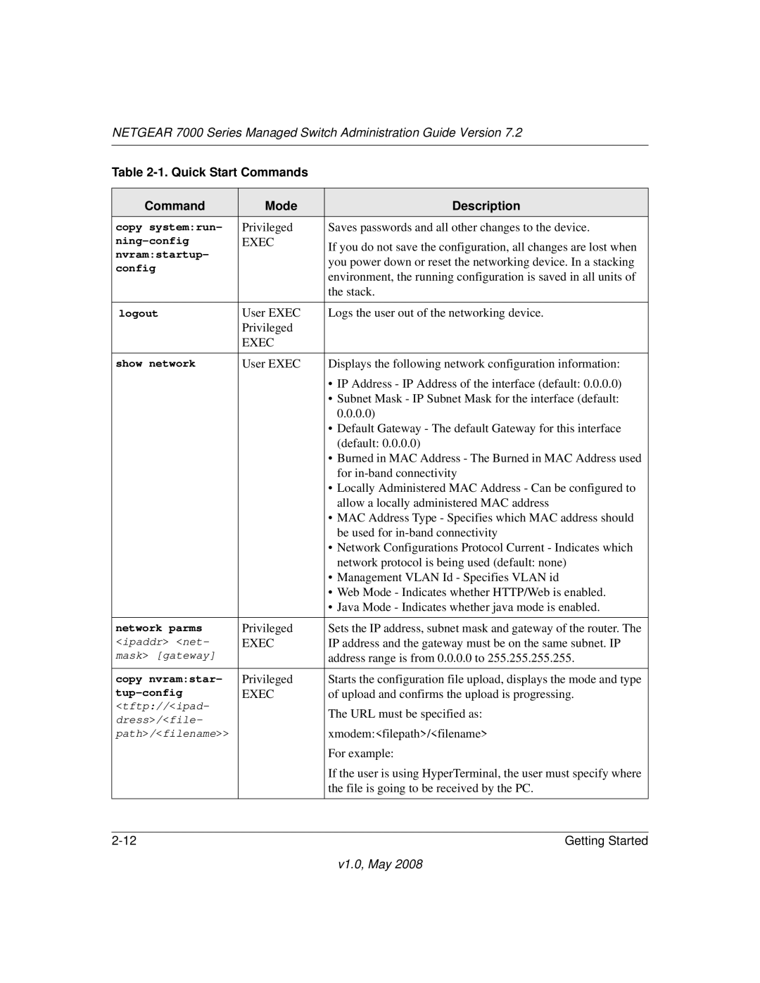 NETGEAR 7000 Series manual You power down or reset the networking device. In a stacking 