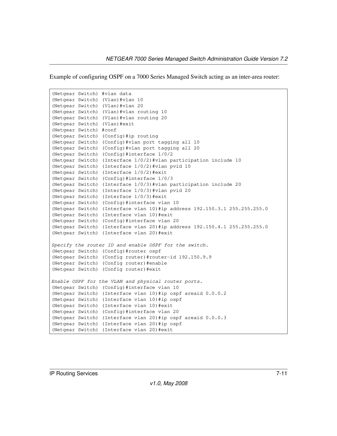 NETGEAR 7000 Series manual V1.0, May 