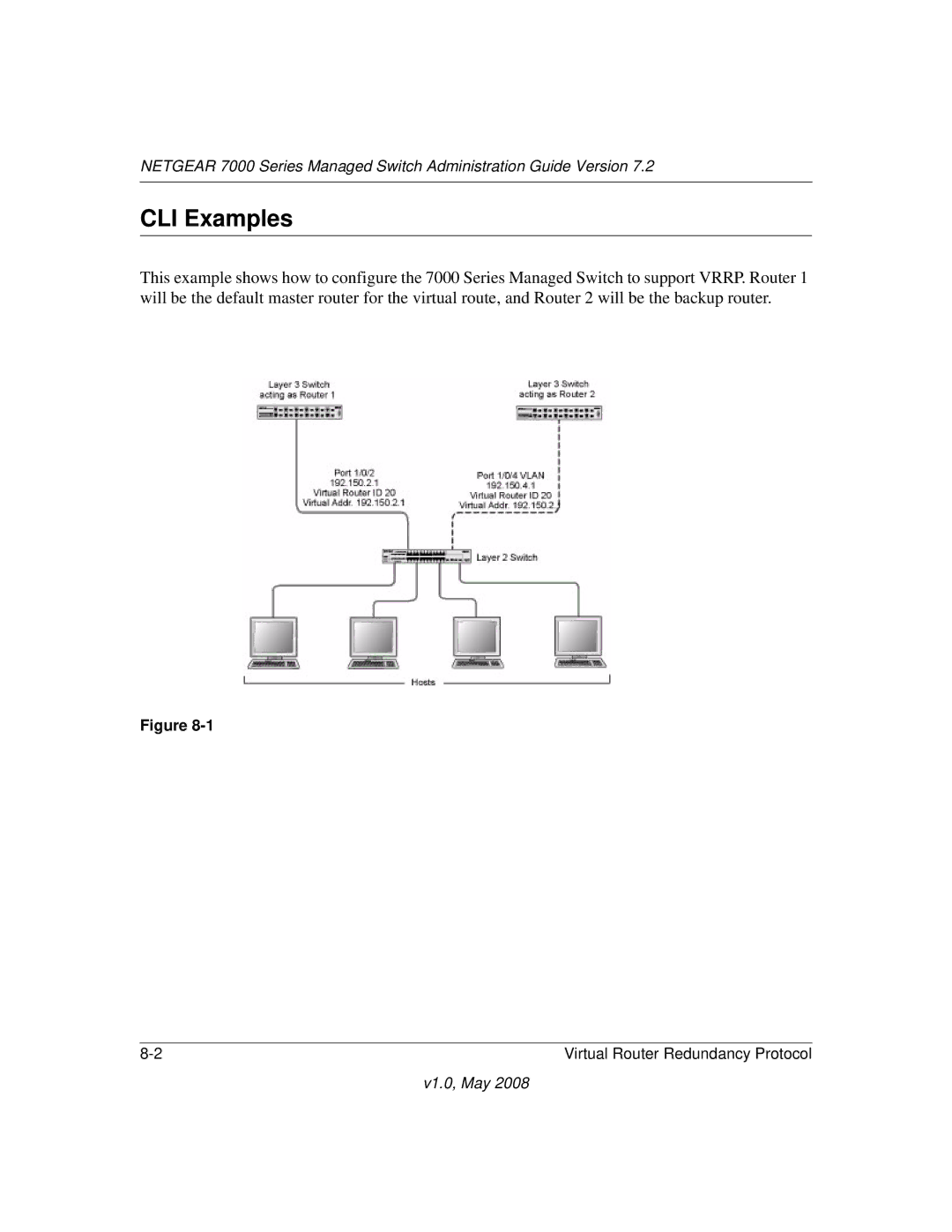 NETGEAR 7000 Series manual Virtual Router Redundancy Protocol 