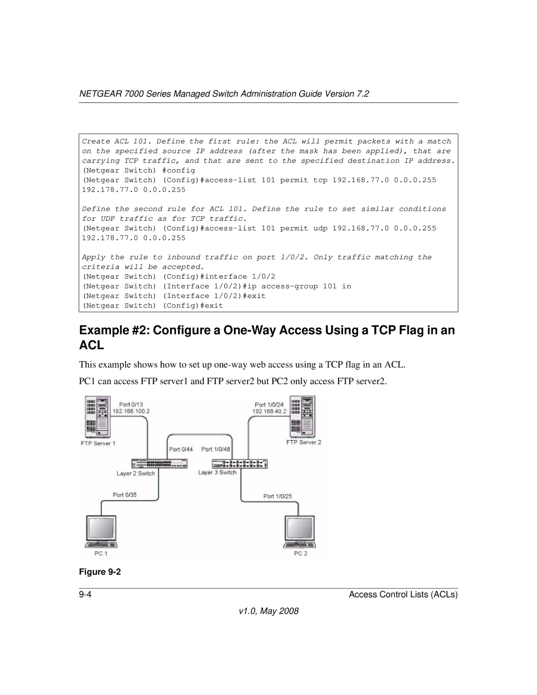 NETGEAR 7000 Series manual Acl 