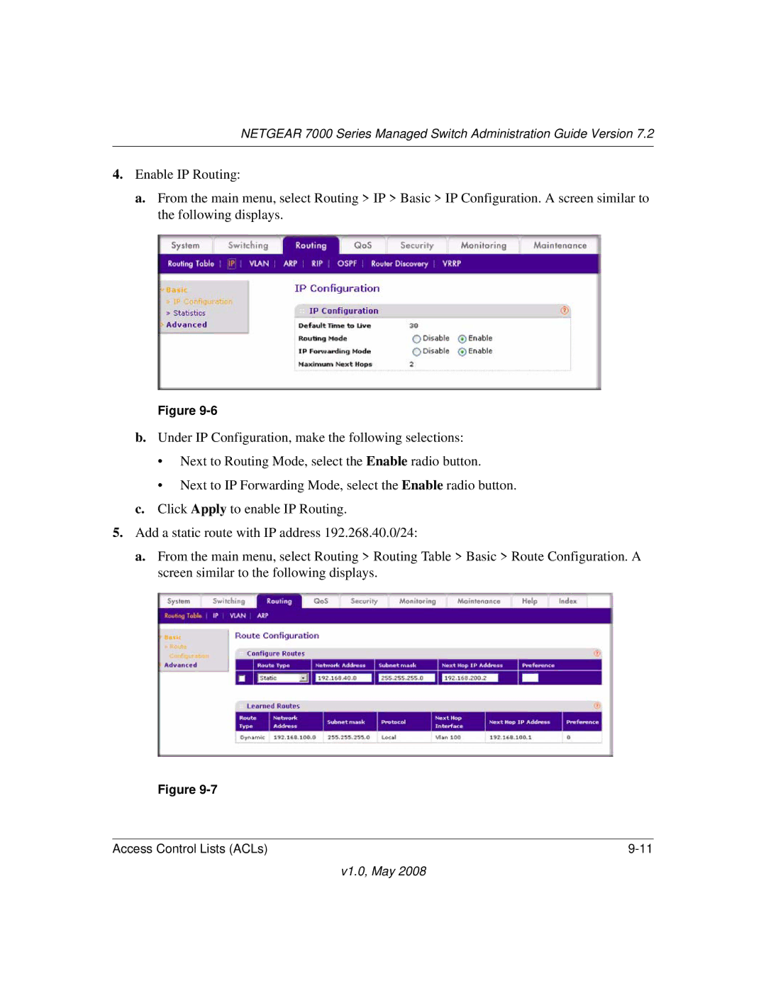 NETGEAR 7000 Series manual V1.0, May 