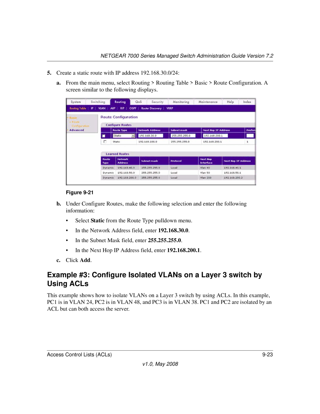 NETGEAR 7000 Series manual V1.0, May 