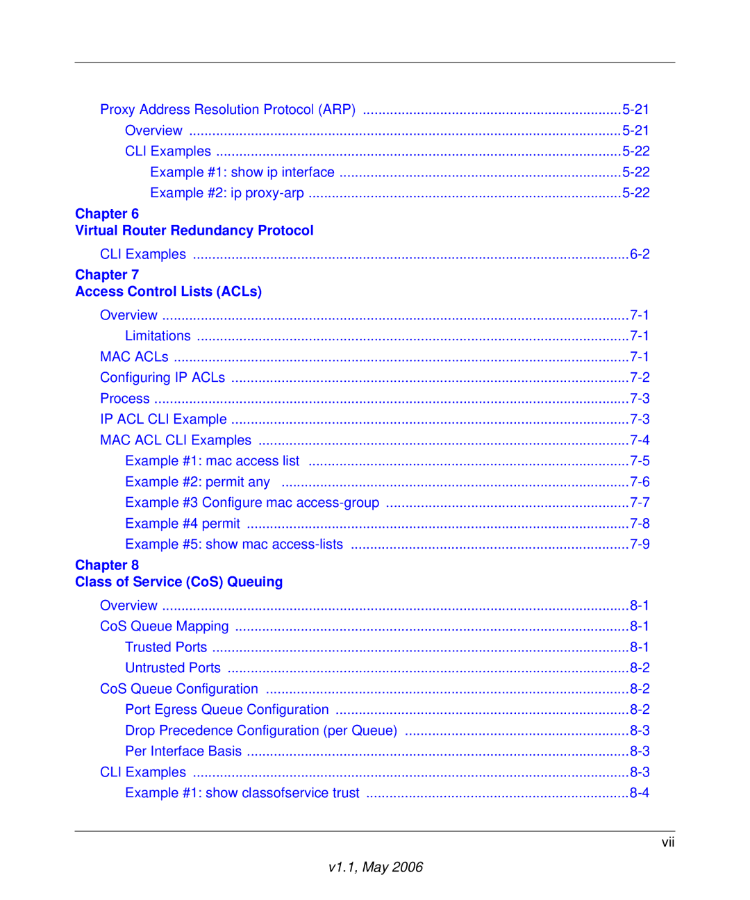 NETGEAR 7000 manual Chapter Virtual Router Redundancy Protocol 