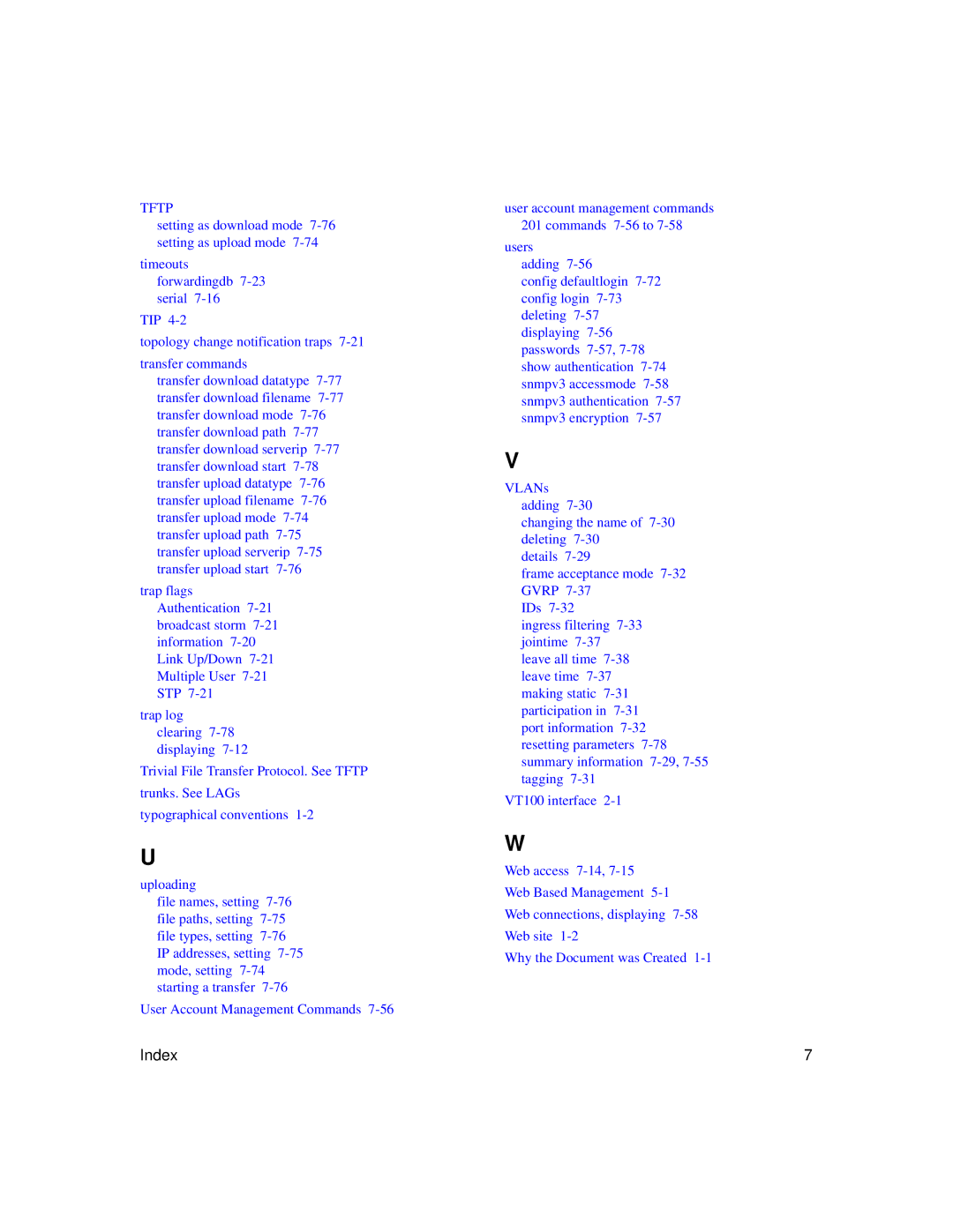 NETGEAR 7200 Series user manual Tftp 