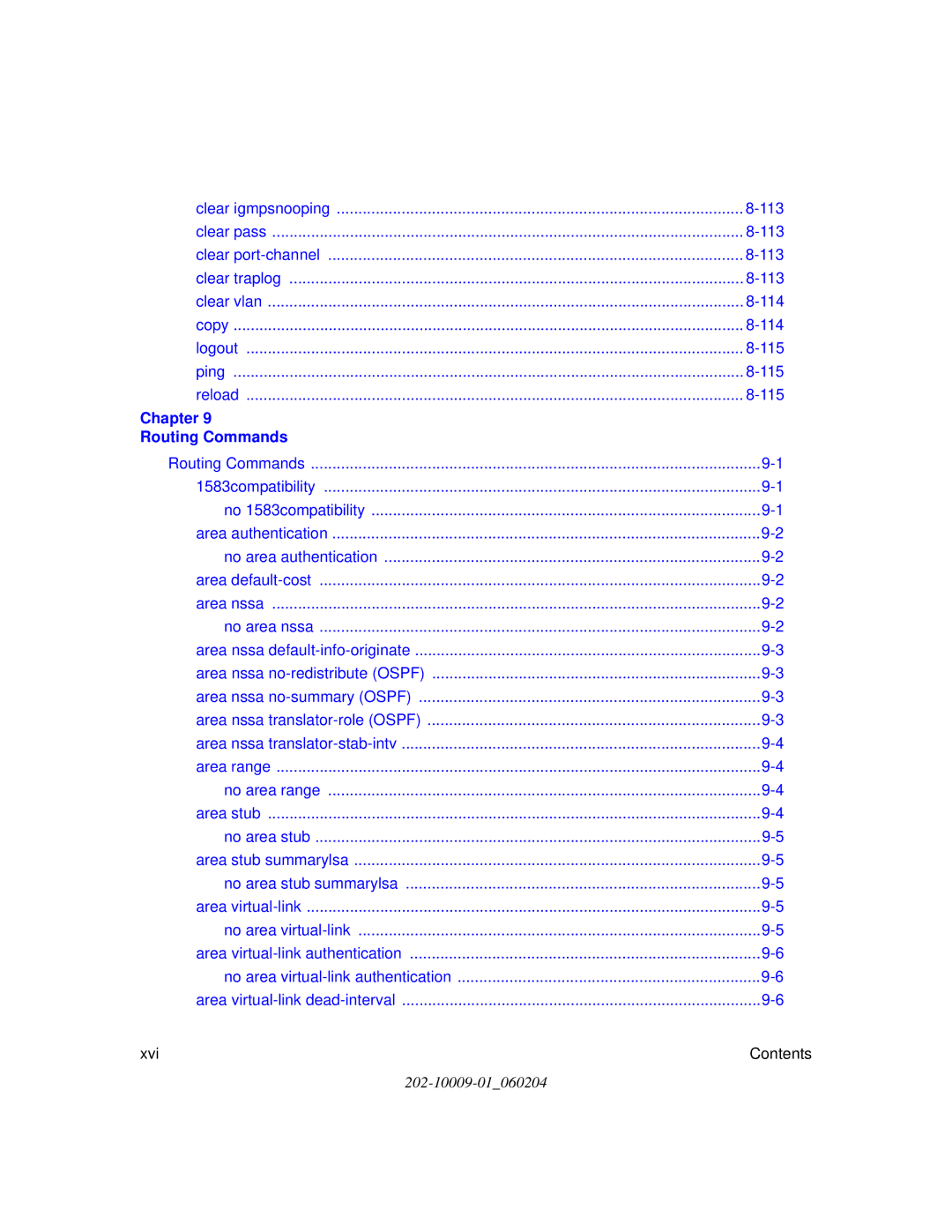 NETGEAR 7300 Series user manual Chapter Routing Commands 