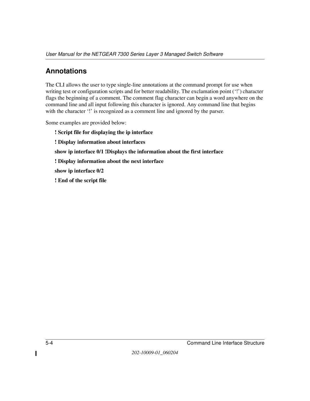 NETGEAR 7300 Series user manual Annotations 