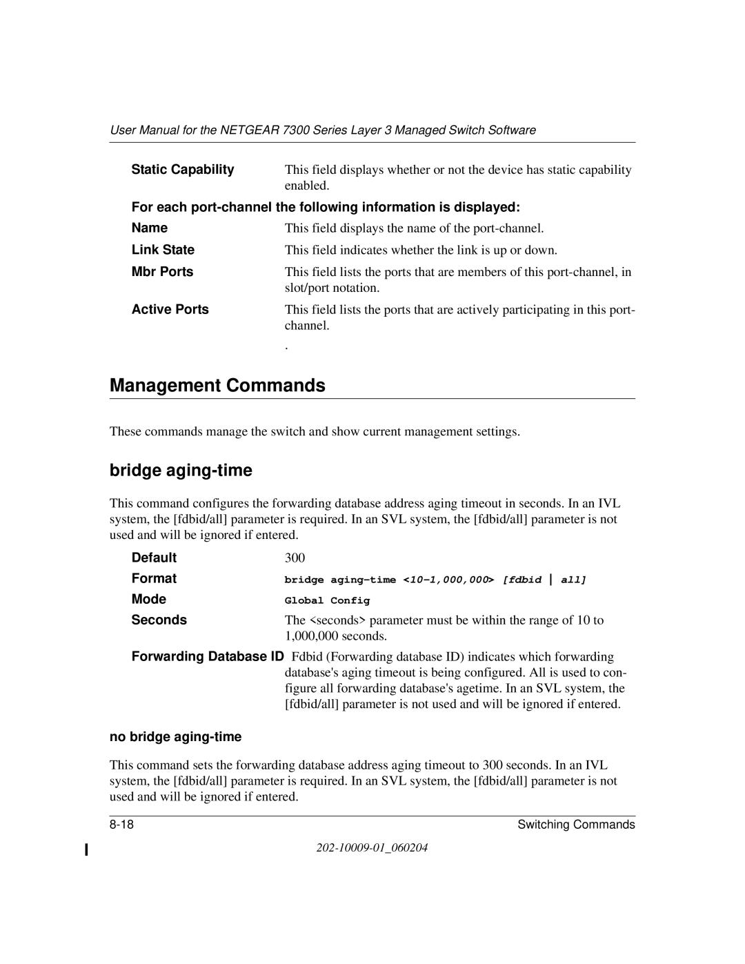 NETGEAR 7300 Series user manual 