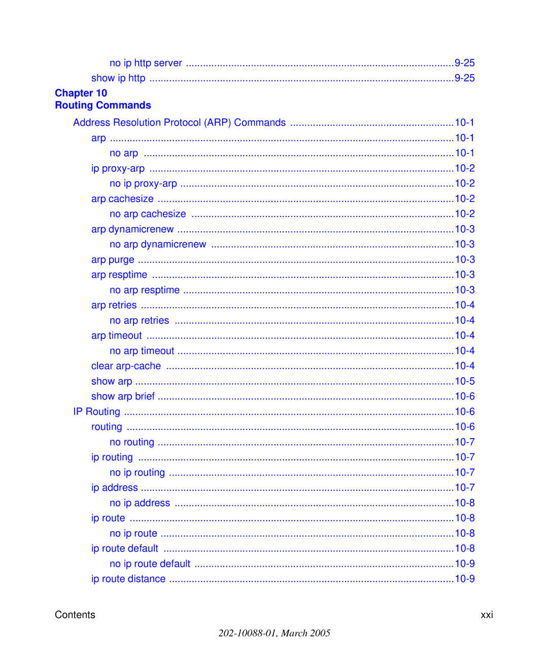 NETGEAR 7300S manual Chapter Routing Commands 