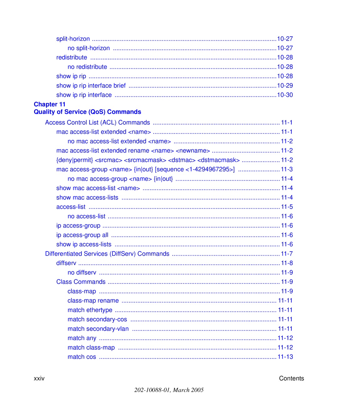 NETGEAR 7300S manual Chapter Quality of Service QoS Commands 