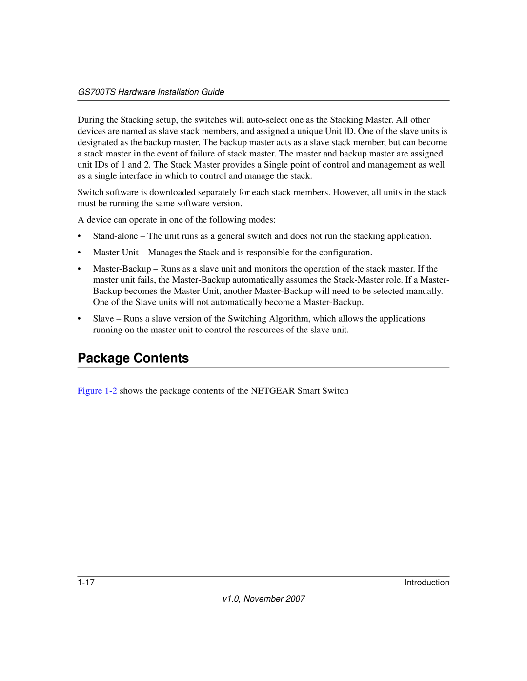 NETGEAR 748TS, 724TS manual Package Contents 