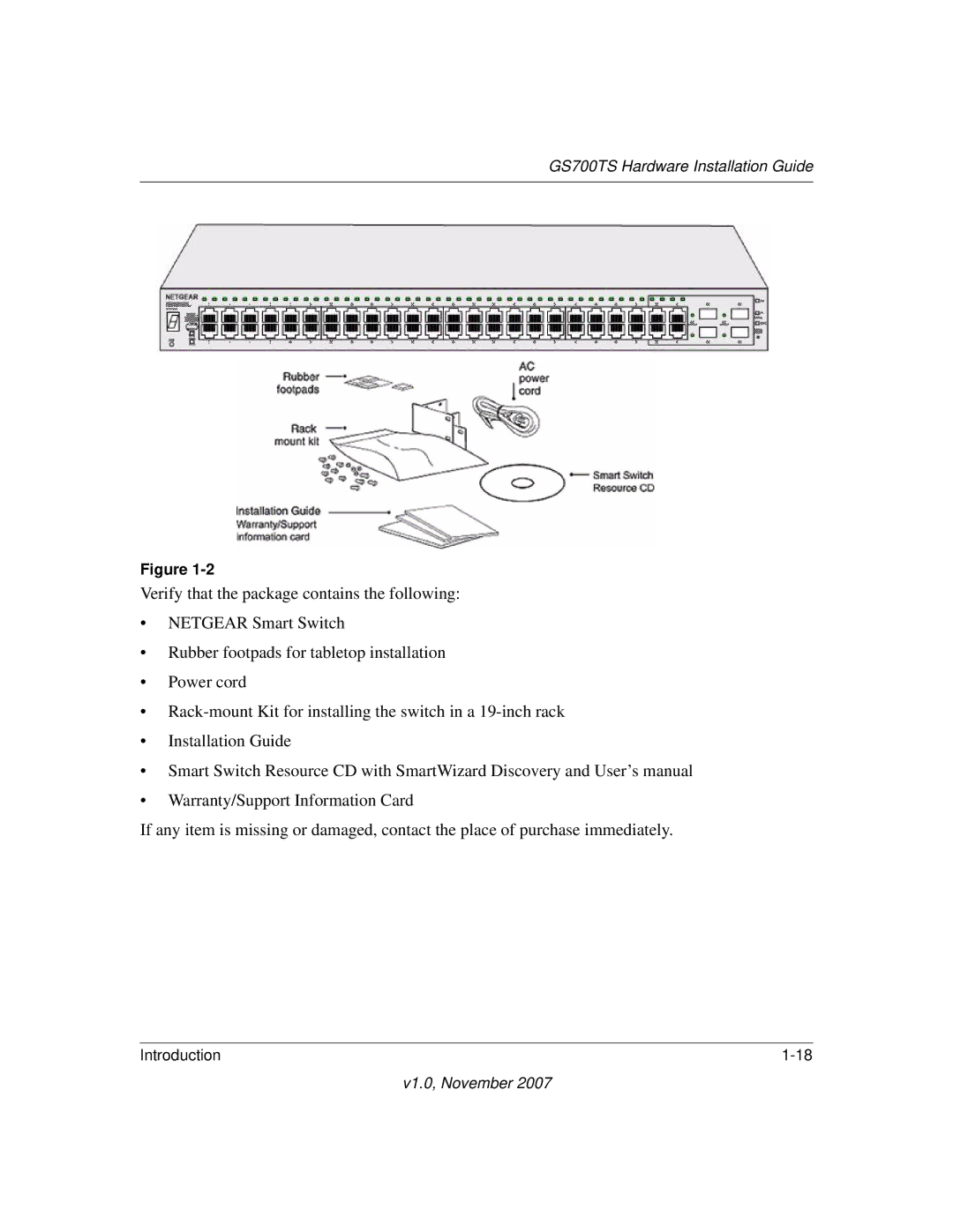 NETGEAR 724TS, 748TS manual GS700TS Hardware Installation Guide 