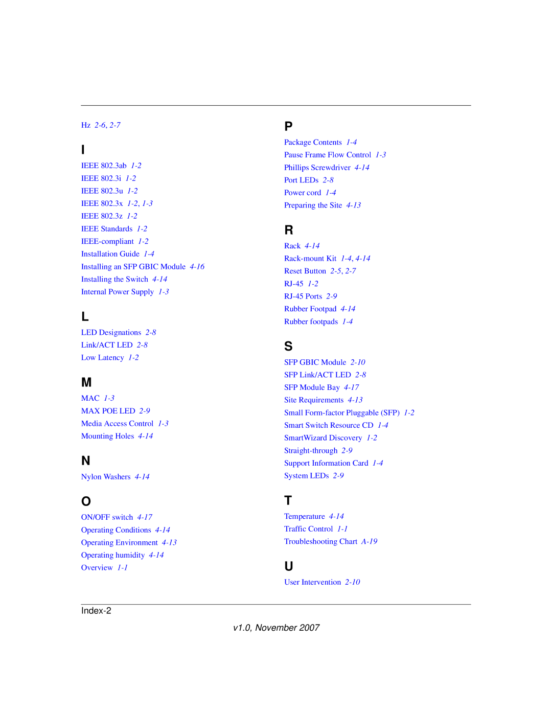 NETGEAR 748TS, 724TS manual Index-2 