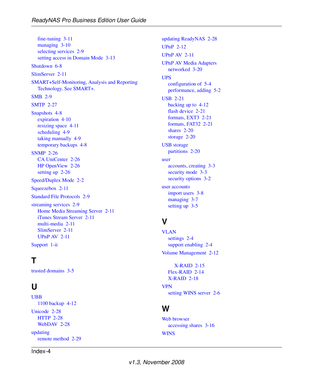 NETGEAR Business Edition manual Index-4 