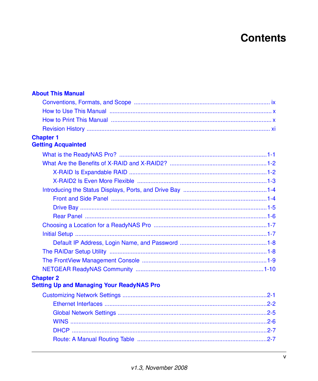 NETGEAR Business Edition manual Contents 