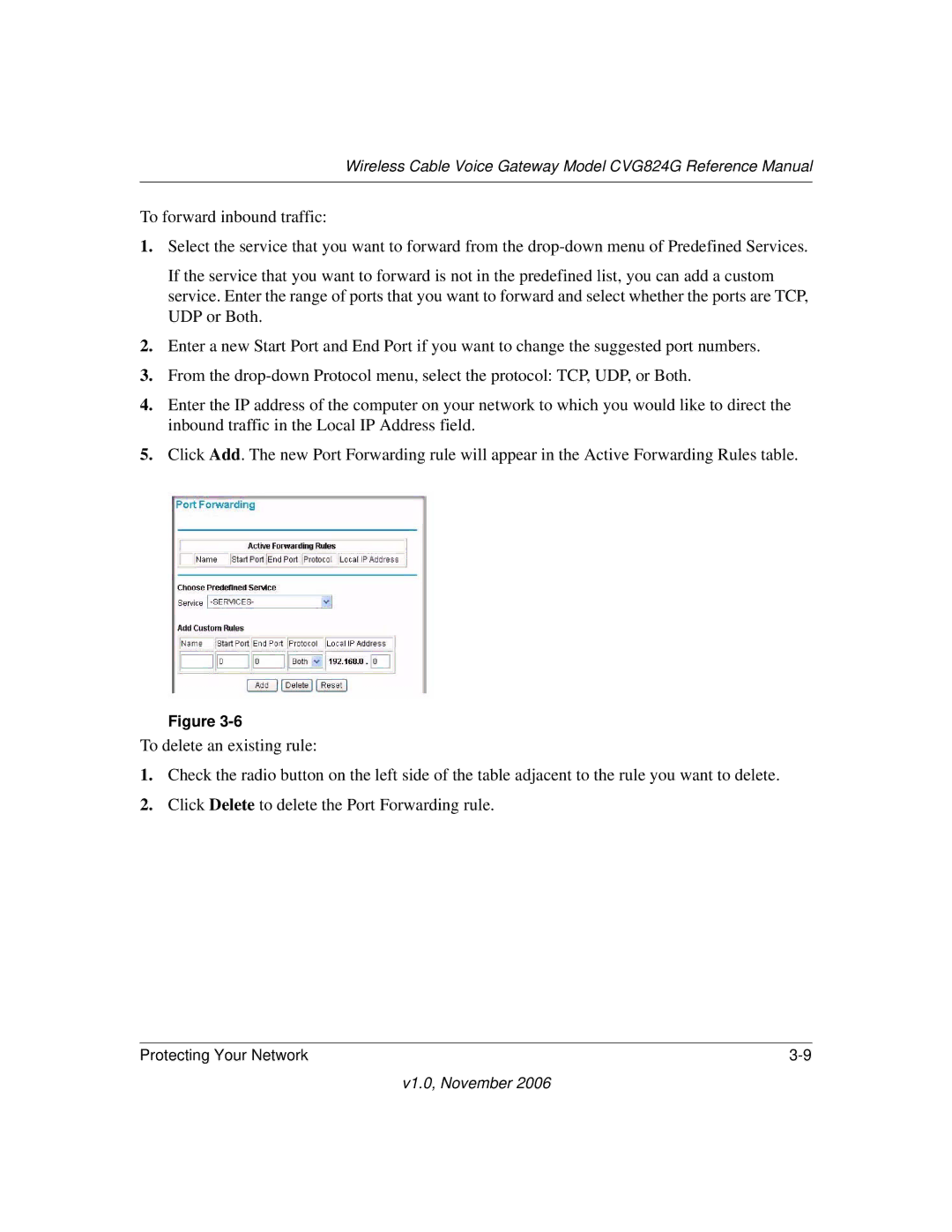 NETGEAR manual Wireless Cable Voice Gateway Model CVG824G Reference Manual 