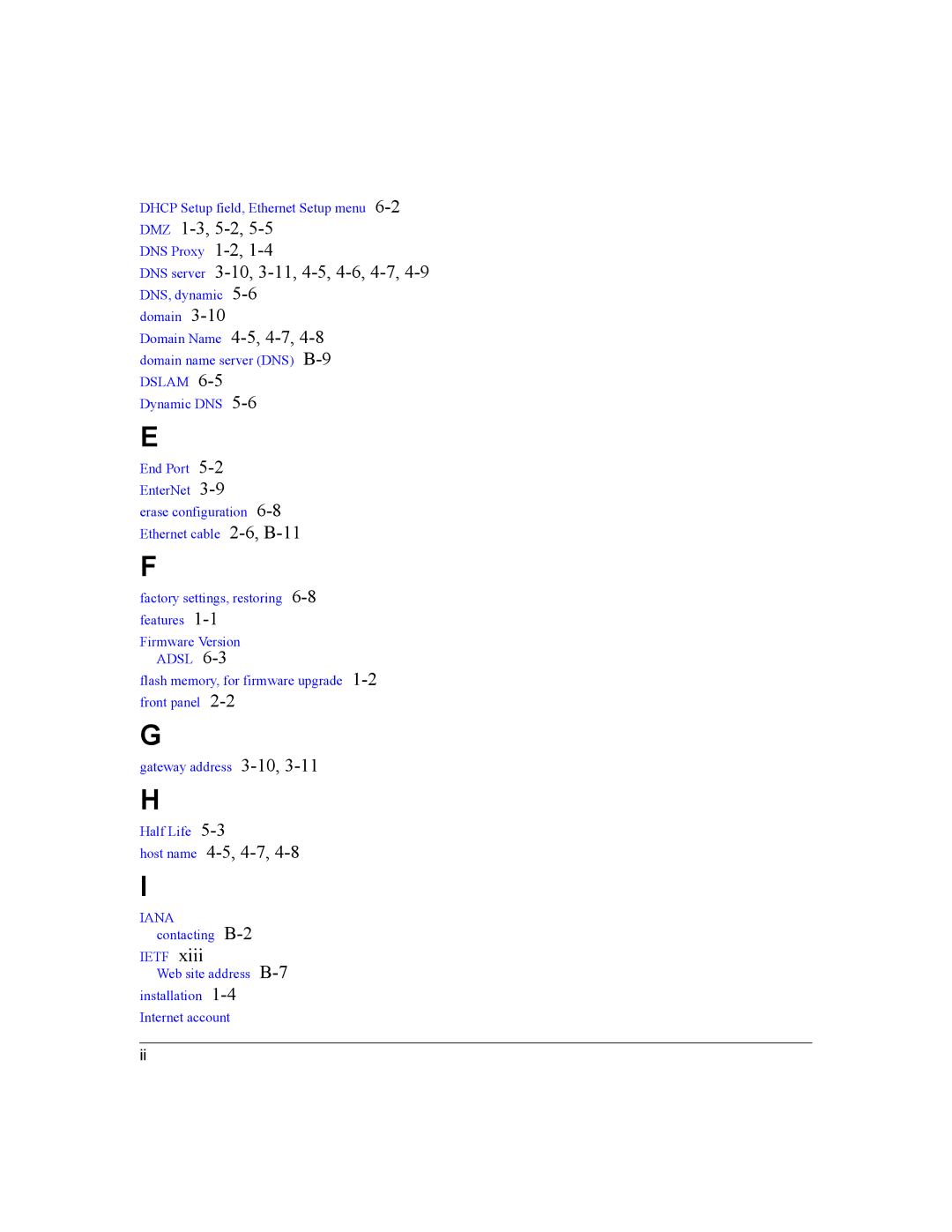 NETGEAR DG814 DSL manual DMZ 1-3, 5-2 