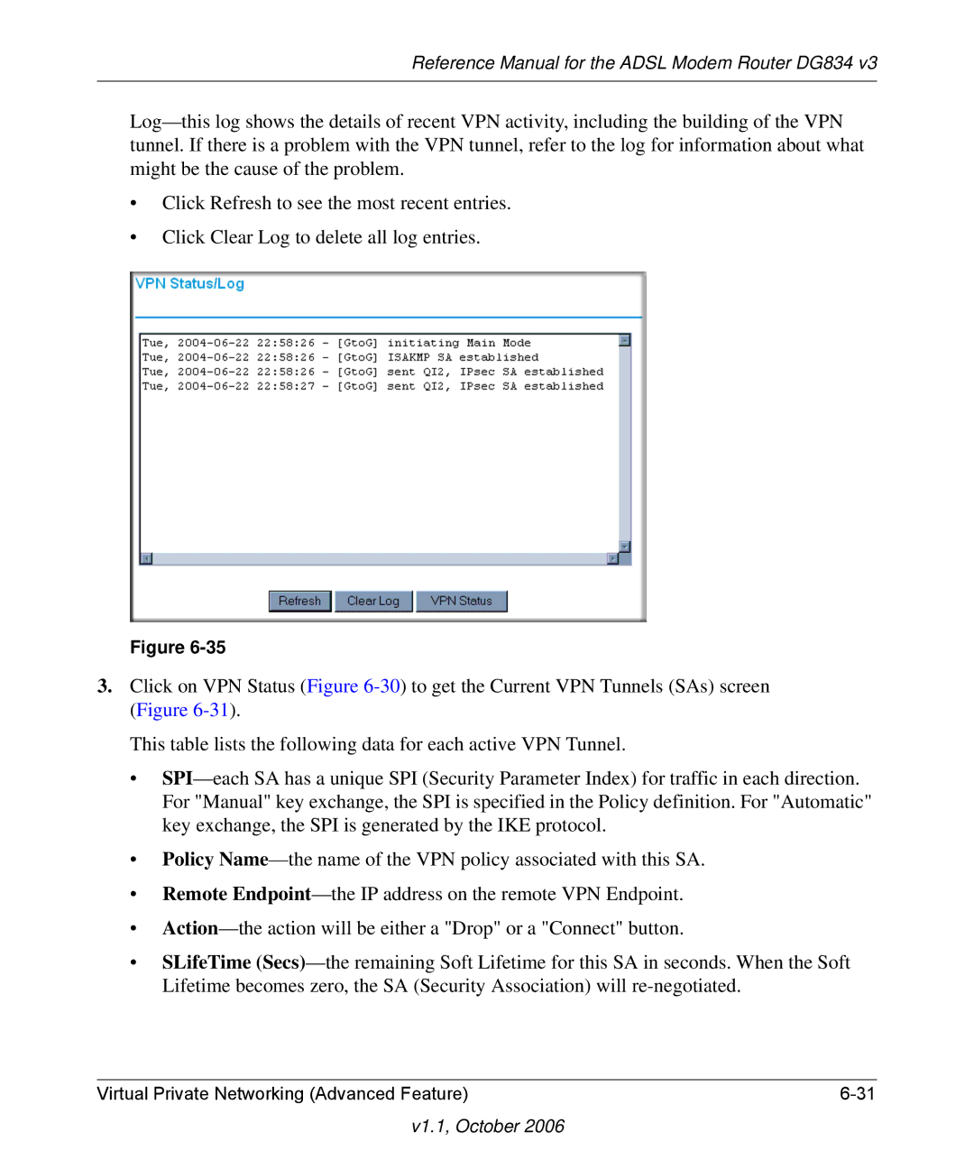 NETGEAR DG834 V3 manual Reference Manual for the Adsl Modem Router DG834 