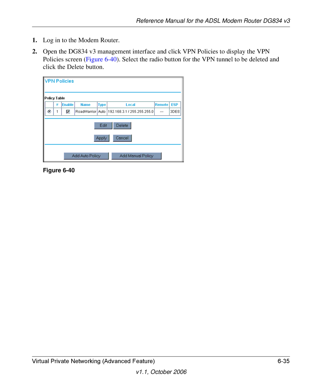 NETGEAR DG834 V3 manual Reference Manual for the Adsl Modem Router DG834 