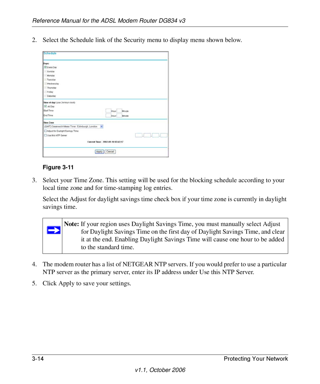 NETGEAR DG834 V3 manual Reference Manual for the Adsl Modem Router DG834 