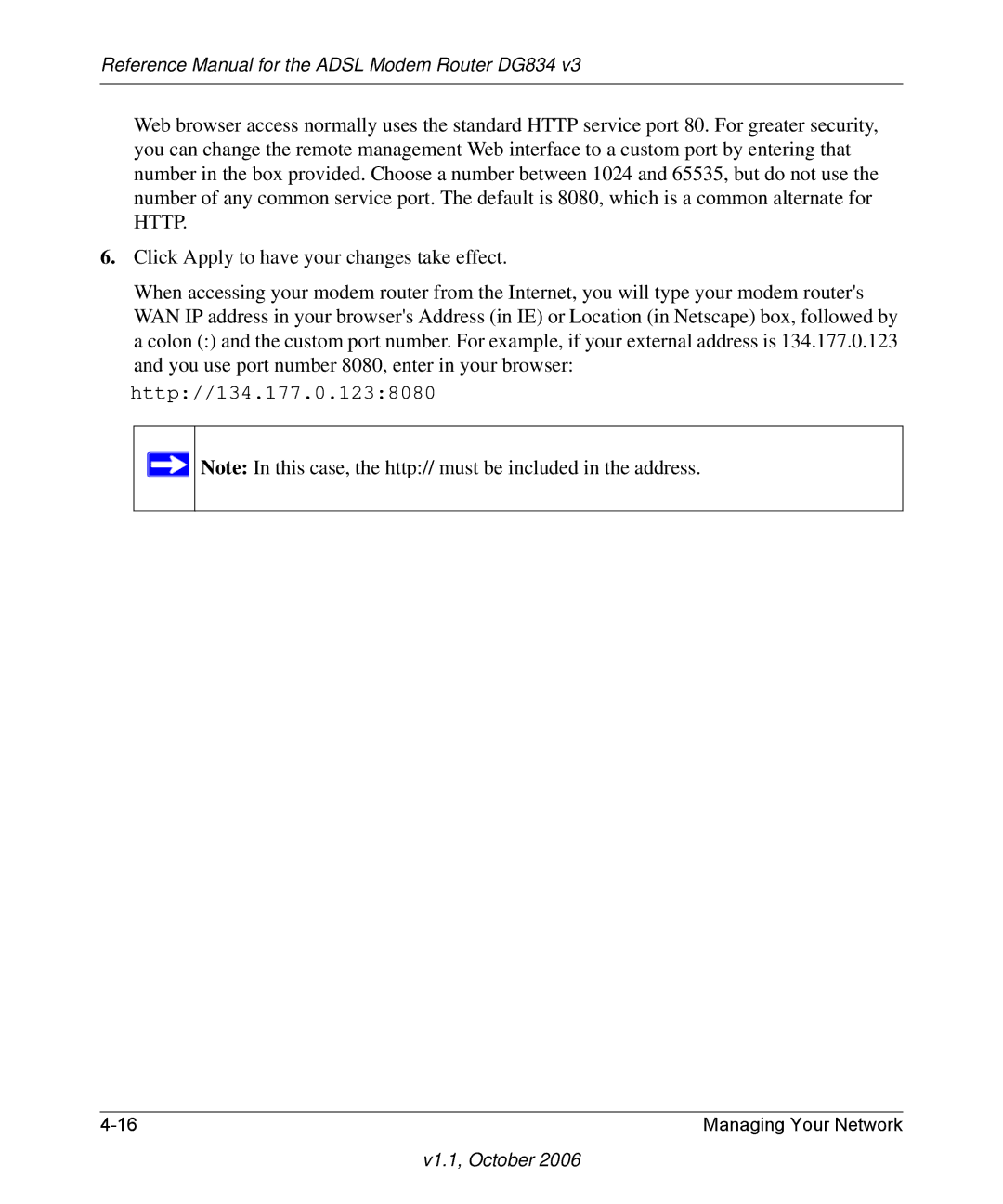 NETGEAR DG834 V3 manual Reference Manual for the Adsl Modem Router DG834 