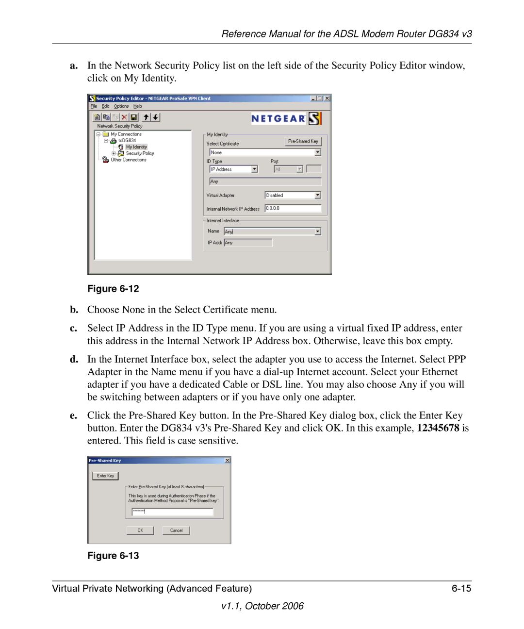 NETGEAR DG834 V3 manual Reference Manual for the Adsl Modem Router DG834 