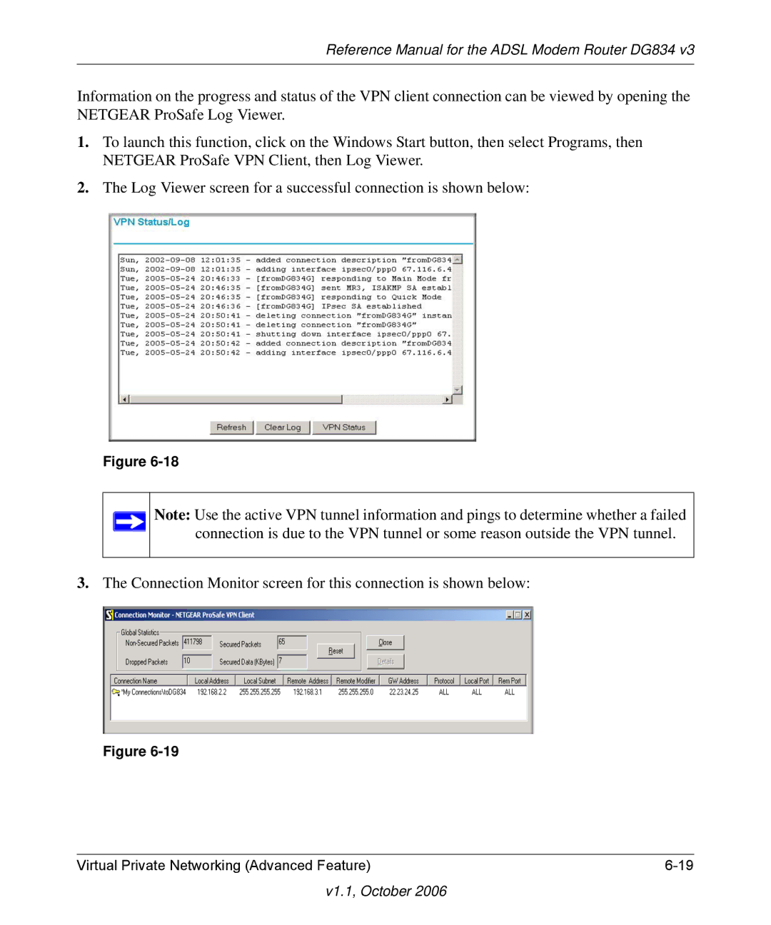 NETGEAR DG834 V3 manual Reference Manual for the Adsl Modem Router DG834 