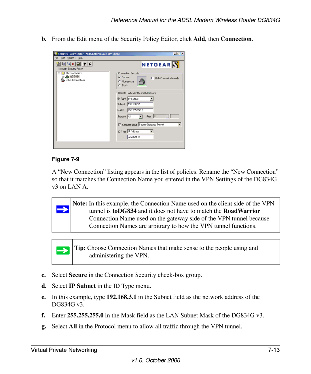 NETGEAR manual Reference Manual for the Adsl Modem Wireless Router DG834G 