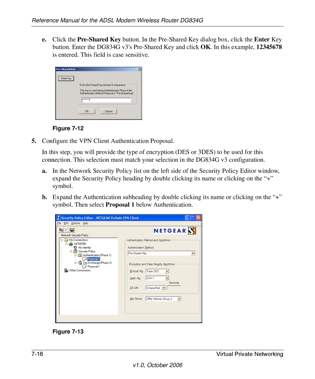 NETGEAR manual Reference Manual for the Adsl Modem Wireless Router DG834G 