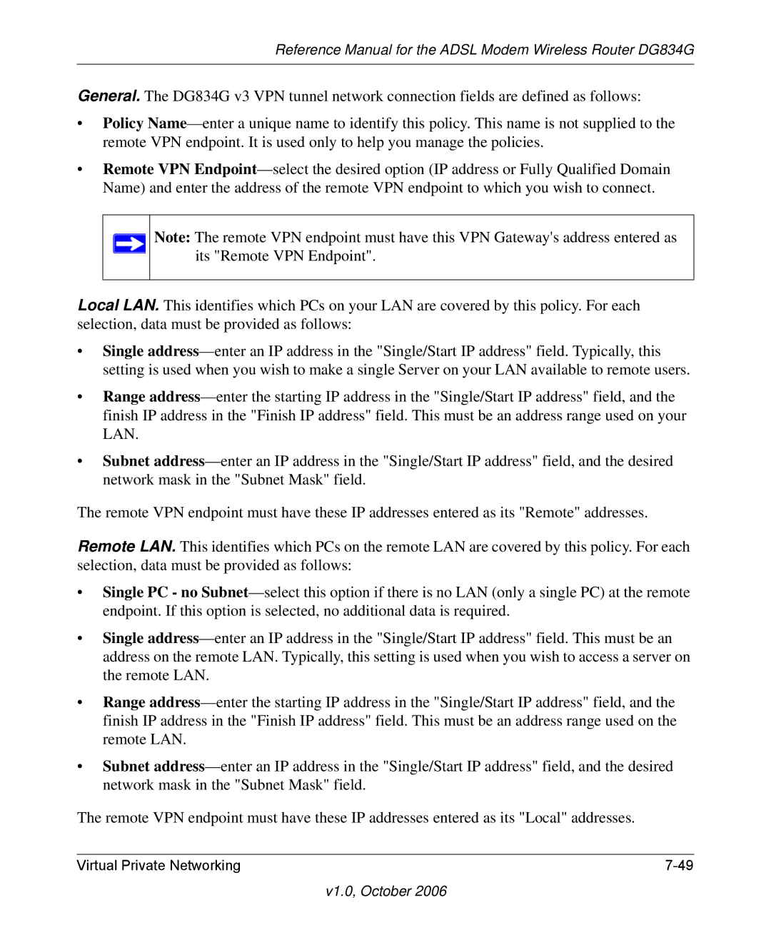 NETGEAR manual Reference Manual for the Adsl Modem Wireless Router DG834G 