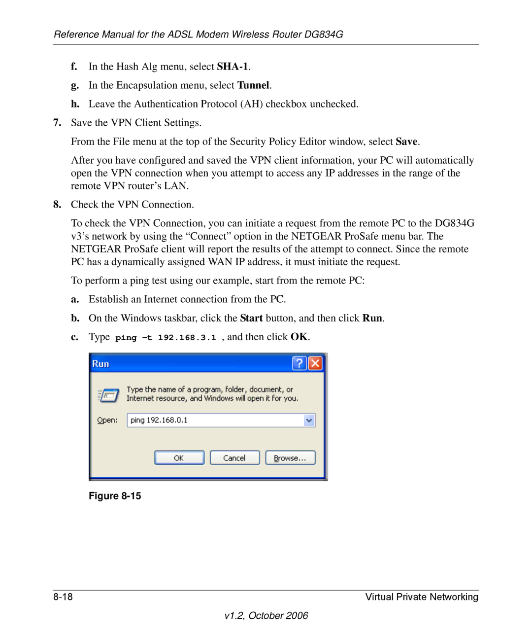 NETGEAR manual Reference Manual for the Adsl Modem Wireless Router DG834G 