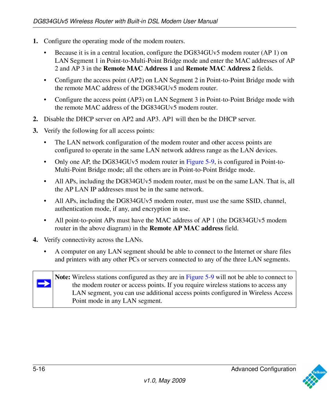 NETGEAR DG834GUV5 user manual V1.0, May 