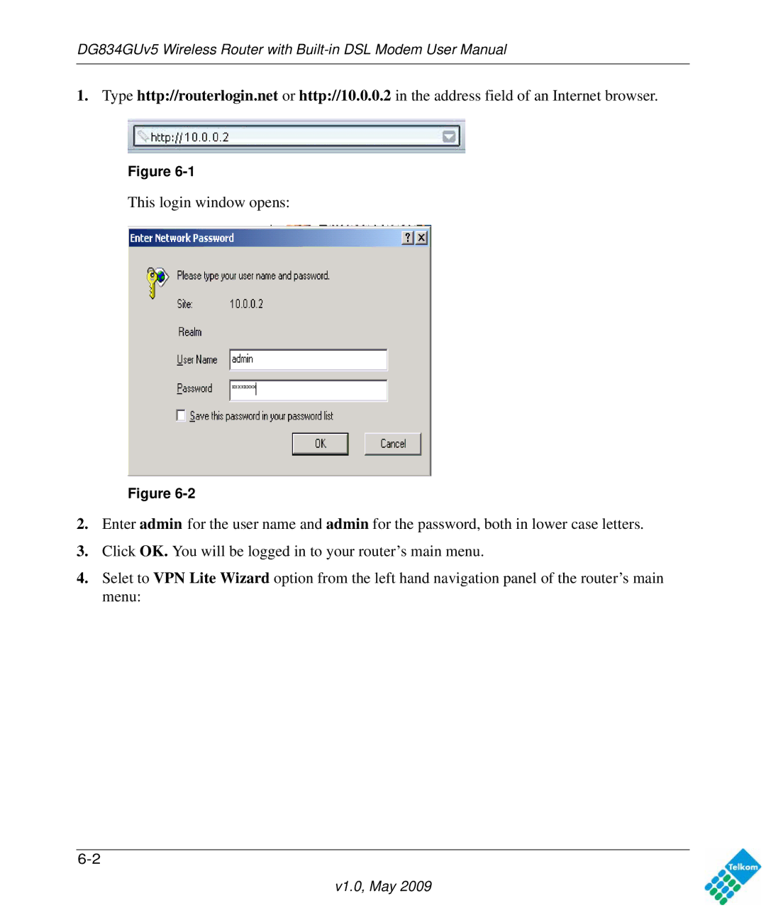 NETGEAR DG834GUV5 user manual V1.0, May 