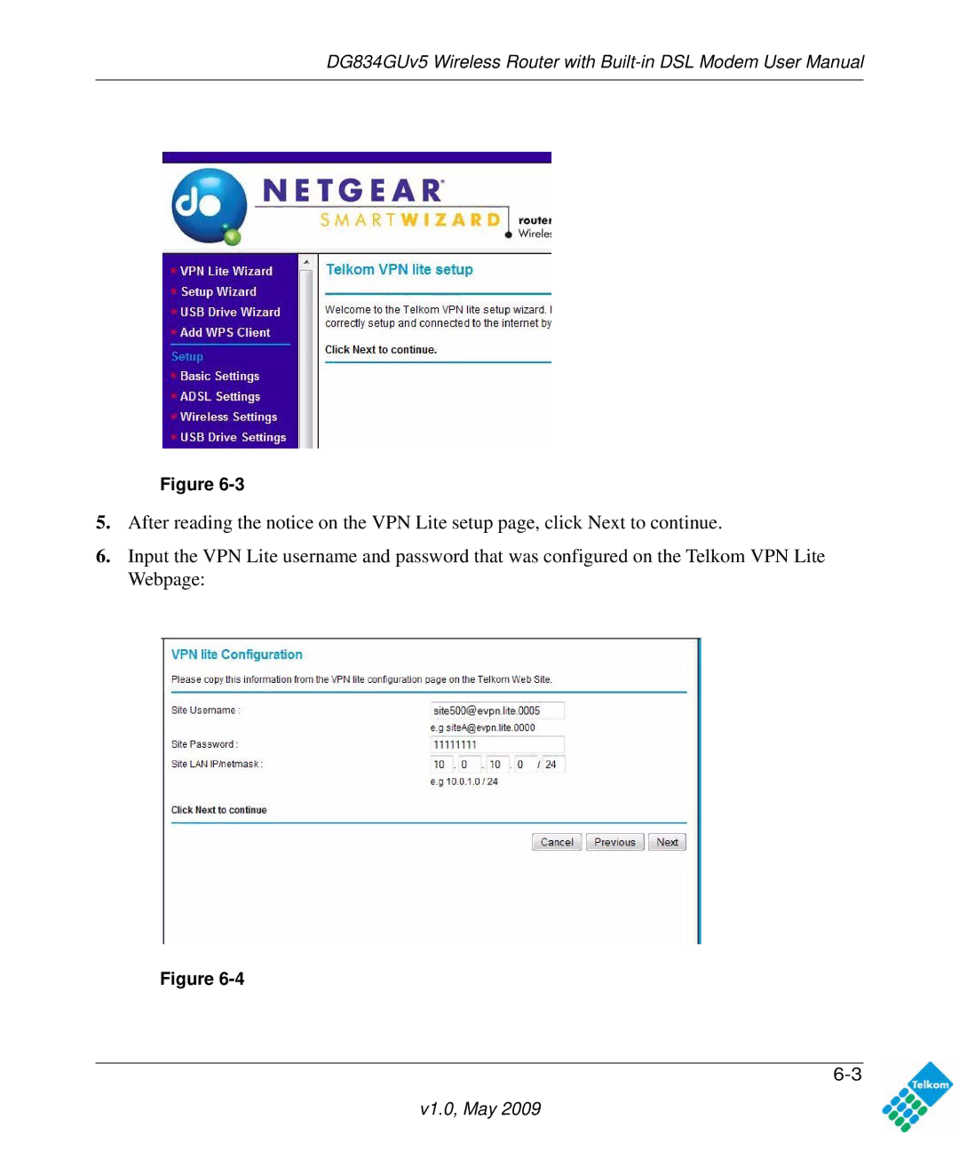 NETGEAR DG834GUV5 user manual V1.0, May 