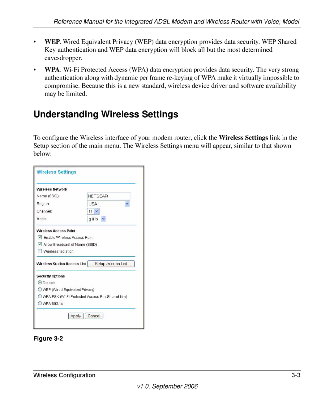 NETGEAR DG834GV v2 manual Understanding Wireless Settings 