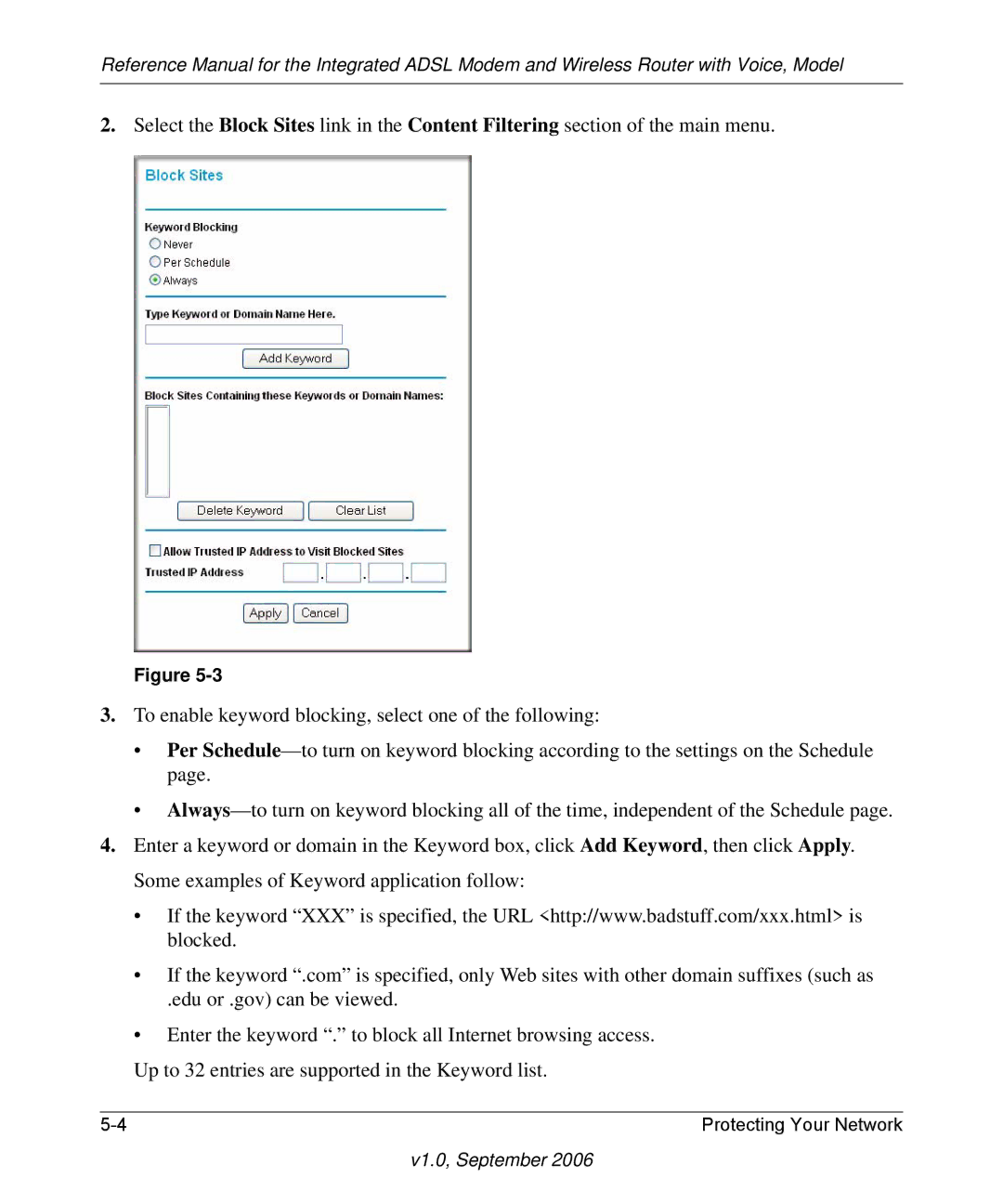 NETGEAR DG834GV v2 manual V1.0, September 