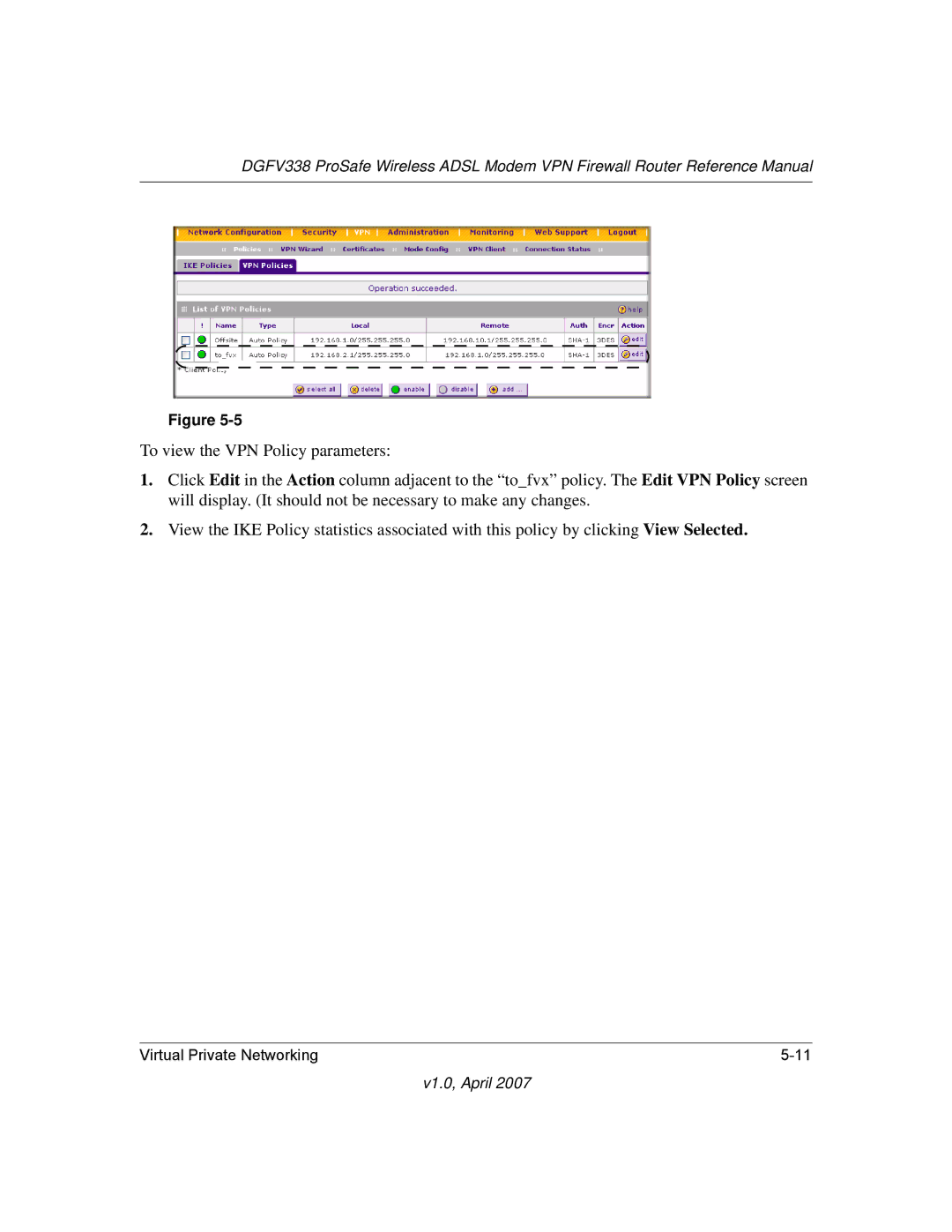 NETGEAR DGFV338 manual V1.0, April 