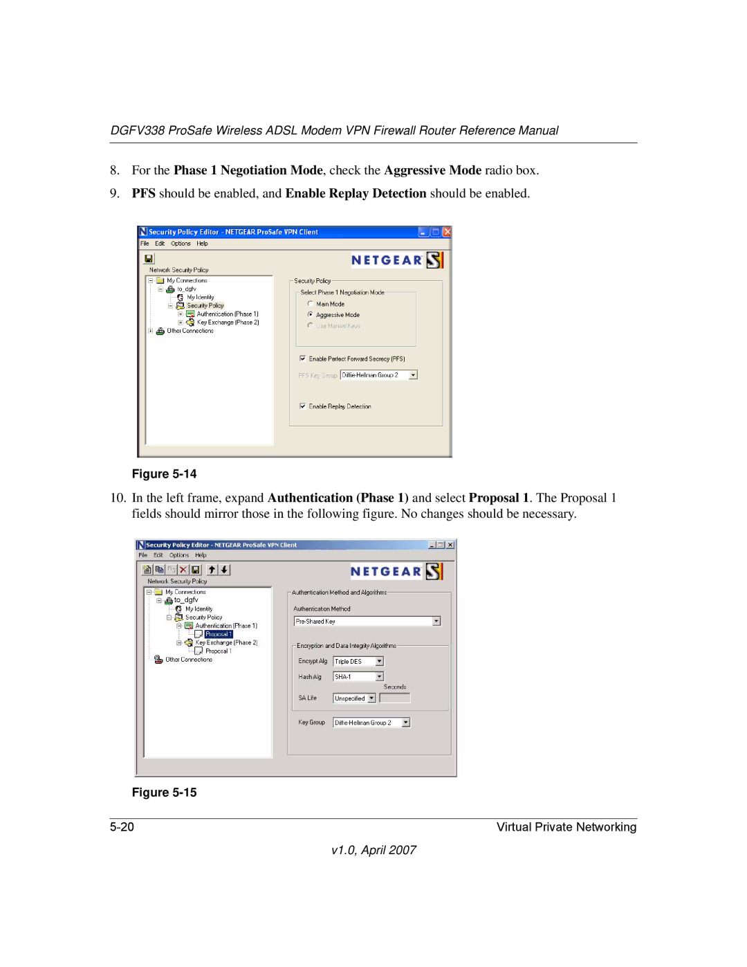 NETGEAR DGFV338 manual Todgfv 