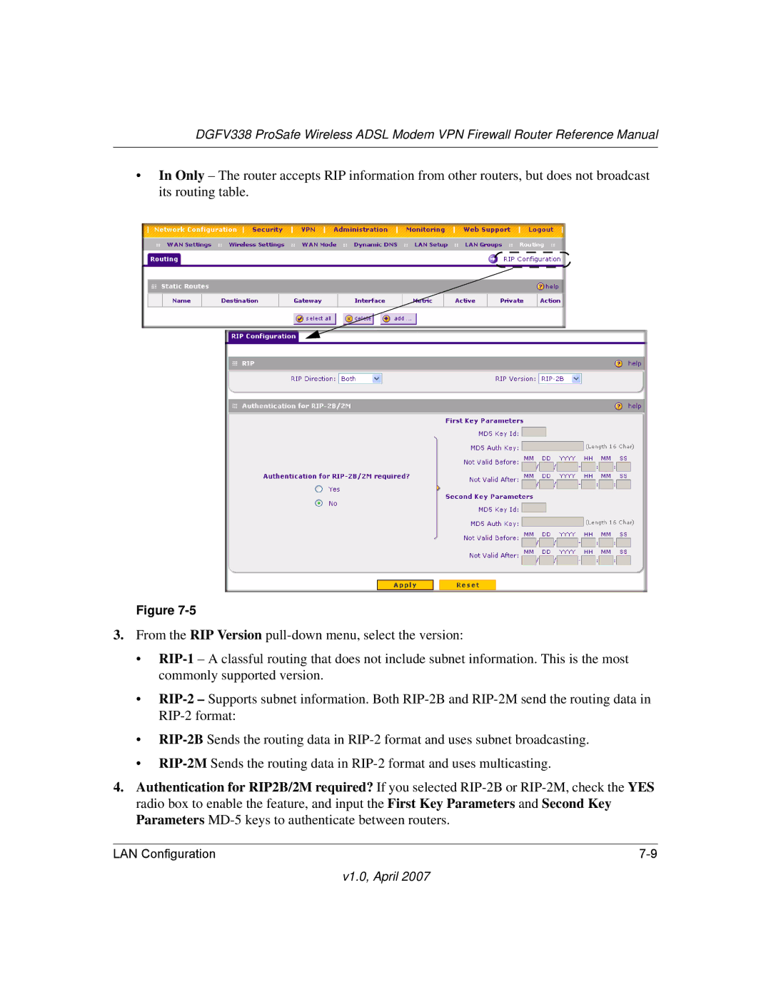 NETGEAR DGFV338 manual V1.0, April 