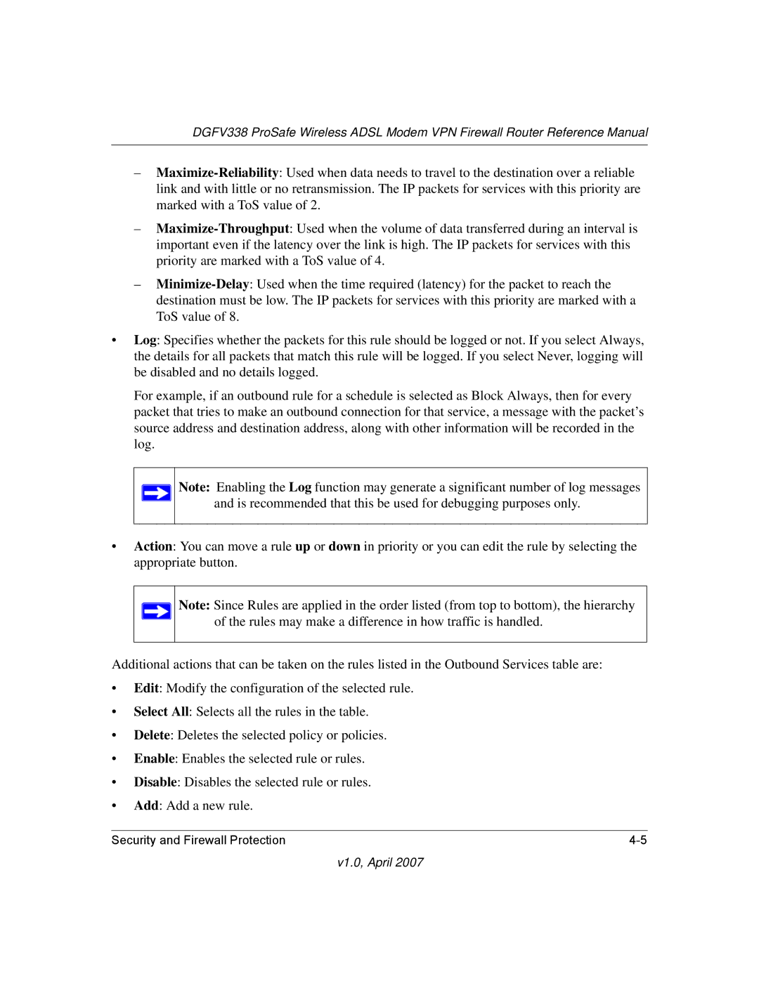 NETGEAR DGFV338 manual V1.0, April 