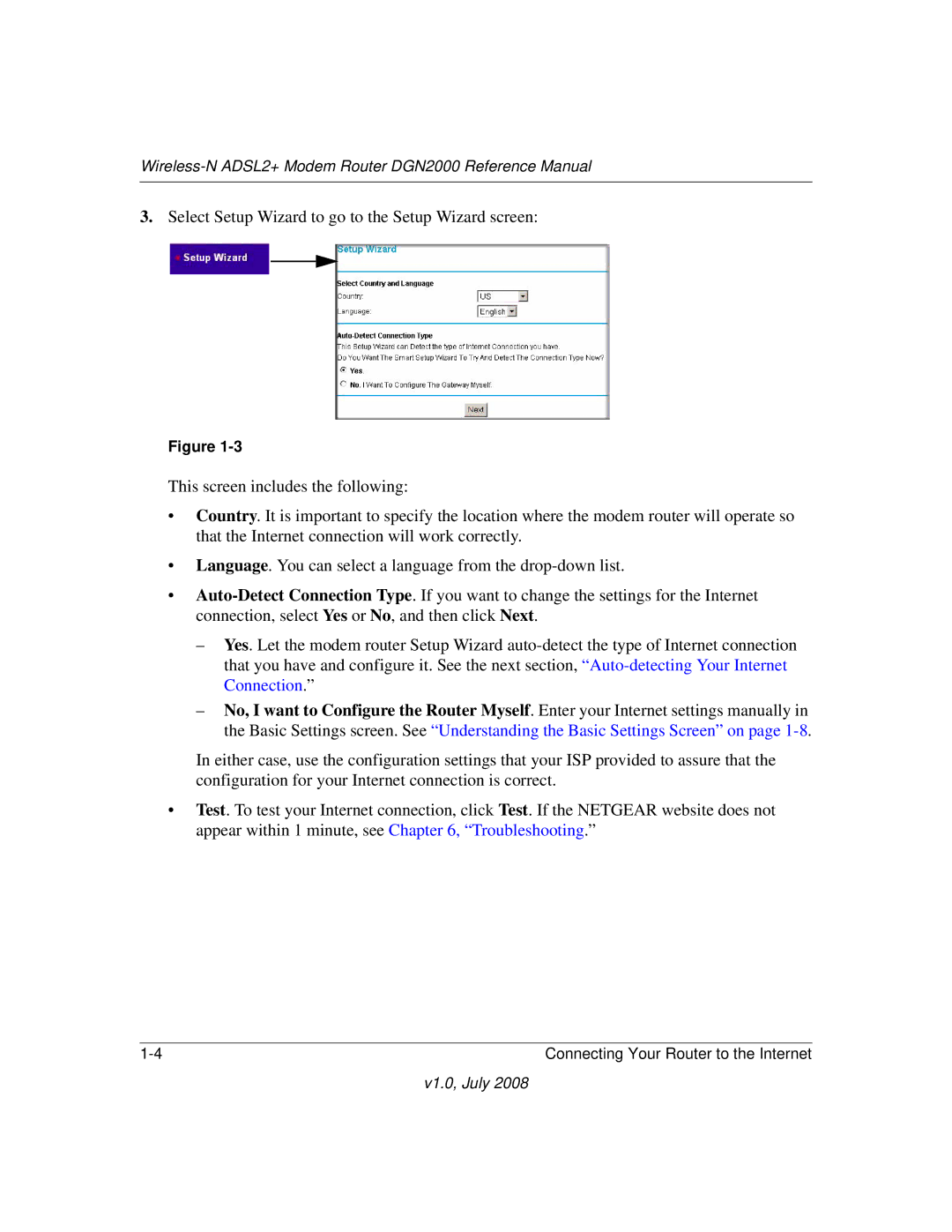 NETGEAR manual Wireless-N ADSL2+ Modem Router DGN2000 Reference Manual 