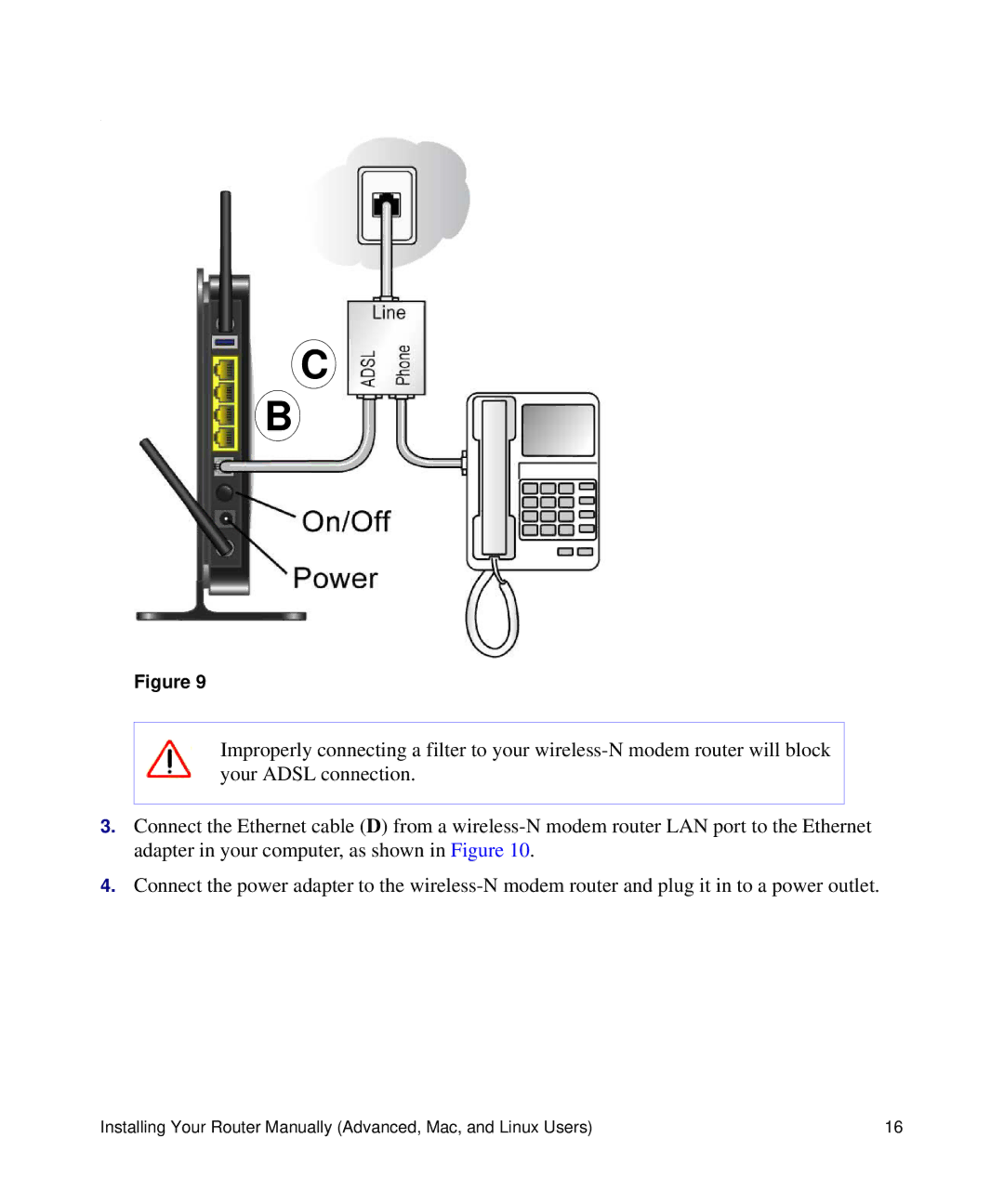 NETGEAR DGN2200 manual 