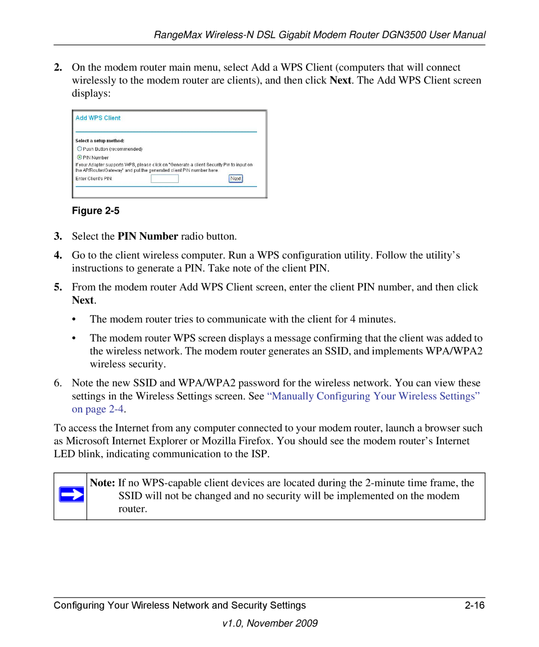 NETGEAR DGN3500-100NAS user manual V1.0, November 