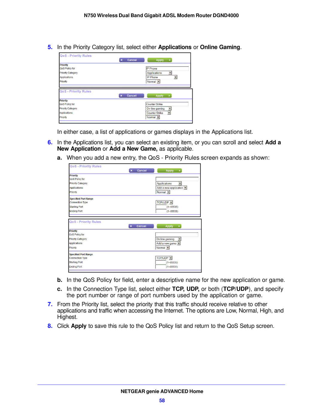 NETGEAR DGND4000-100NAS user manual N750 Wireless Dual Band Gigabit Adsl Modem Router DGND4000 