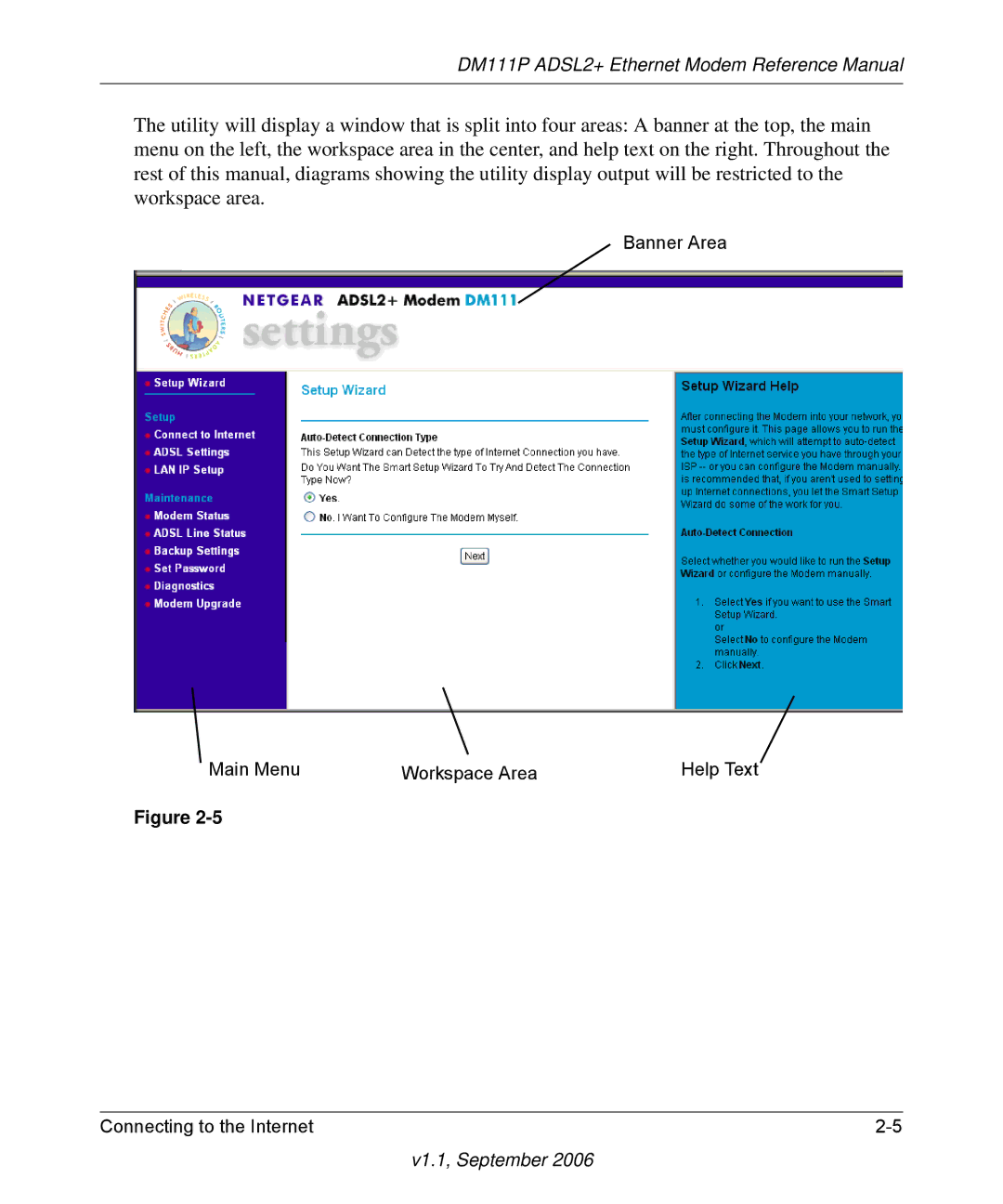 NETGEAR manual DM111P ADSL2+ Ethernet Modem Reference Manual 