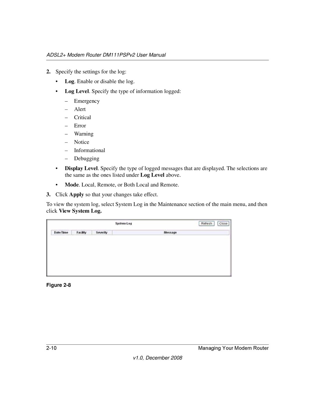 NETGEAR DM111PSPv2 user manual V1.0, December 